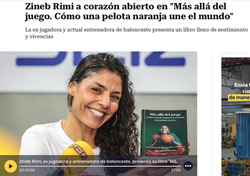 Zineb Rimi presenta "Más allá del juego" en la Cadena Ser