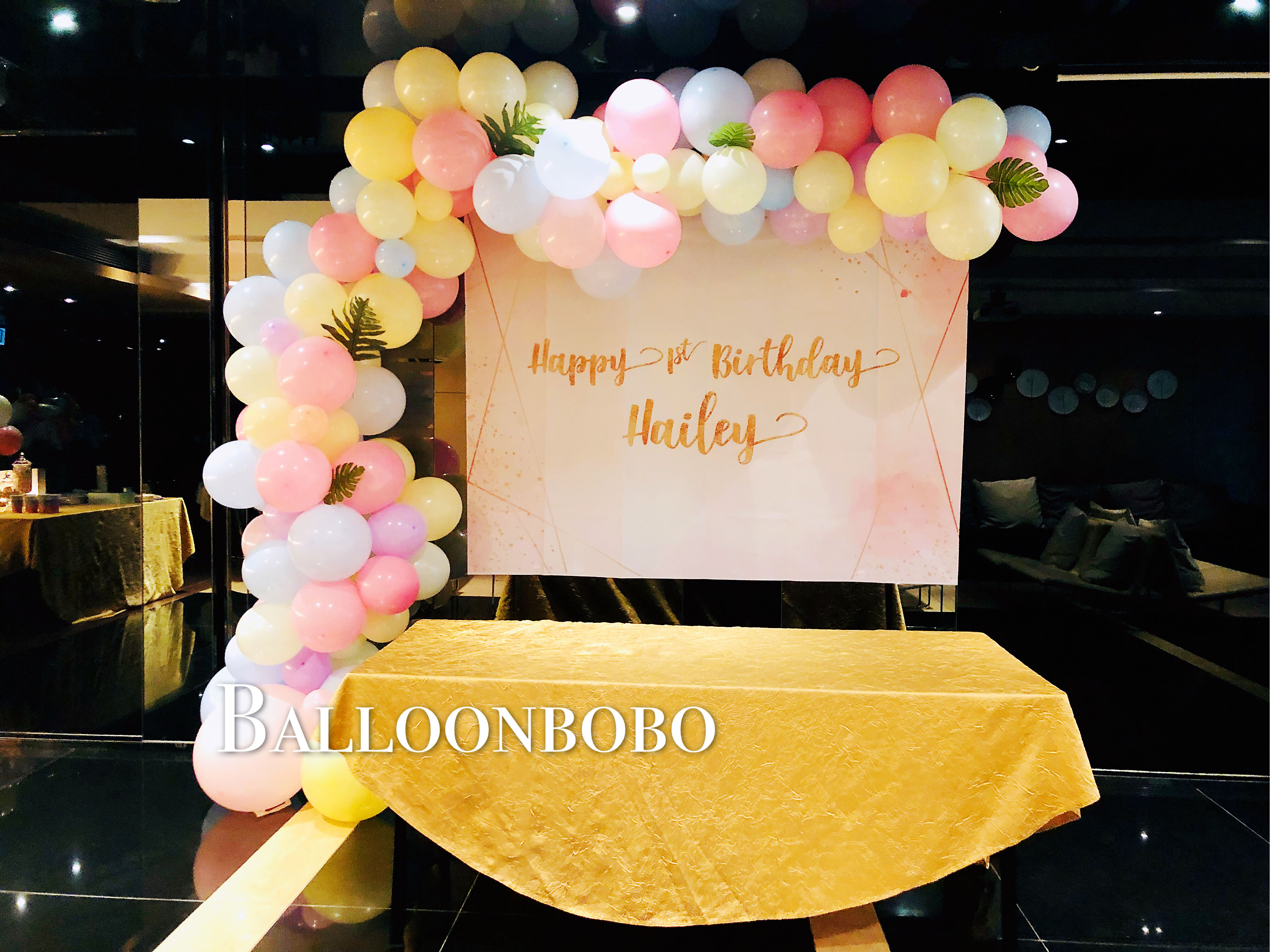 Organic Balloon Arch 不規則氣球鏈條