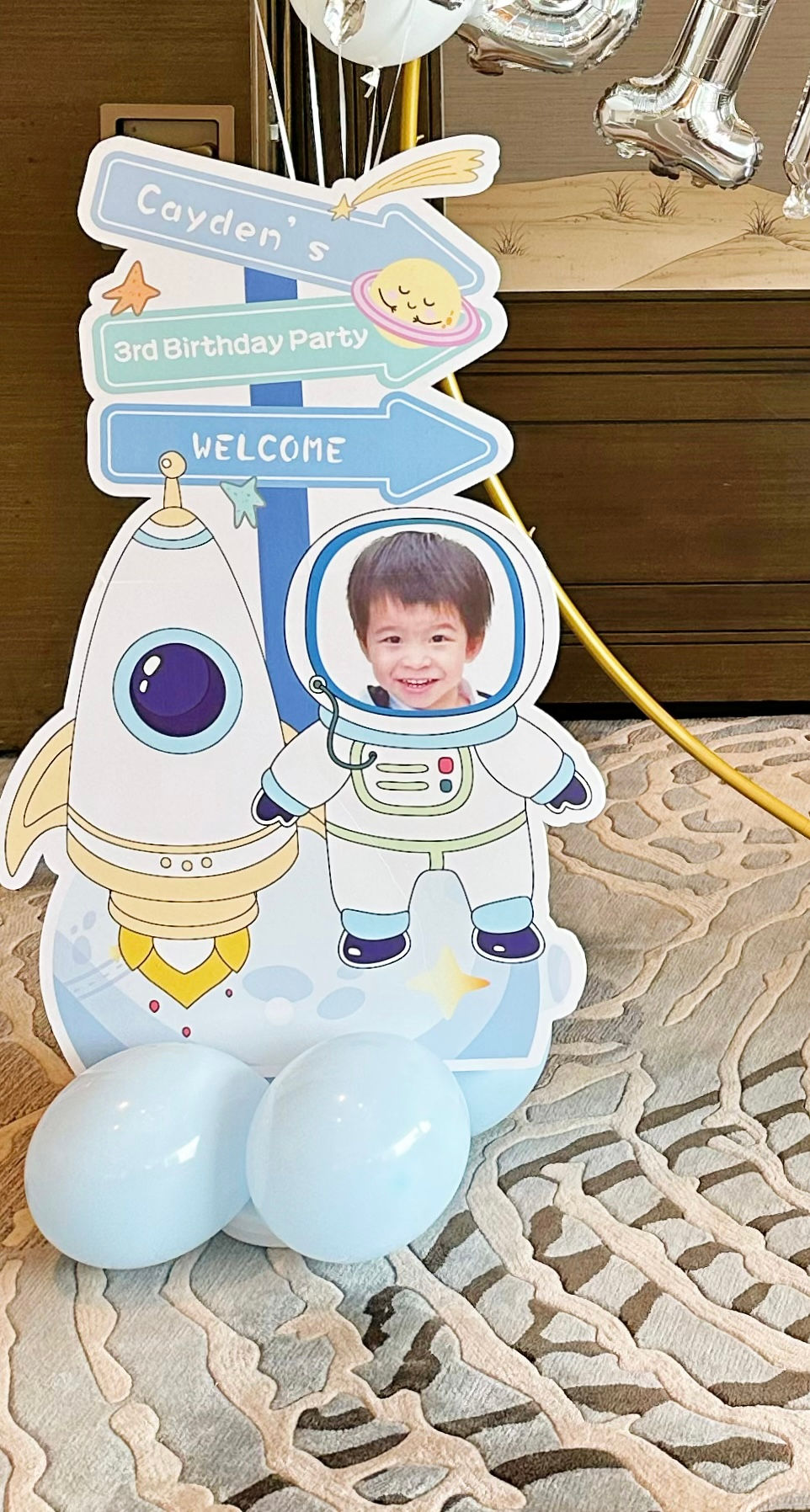 Thumbnail: 迎賓氣球牌 迎賓牌