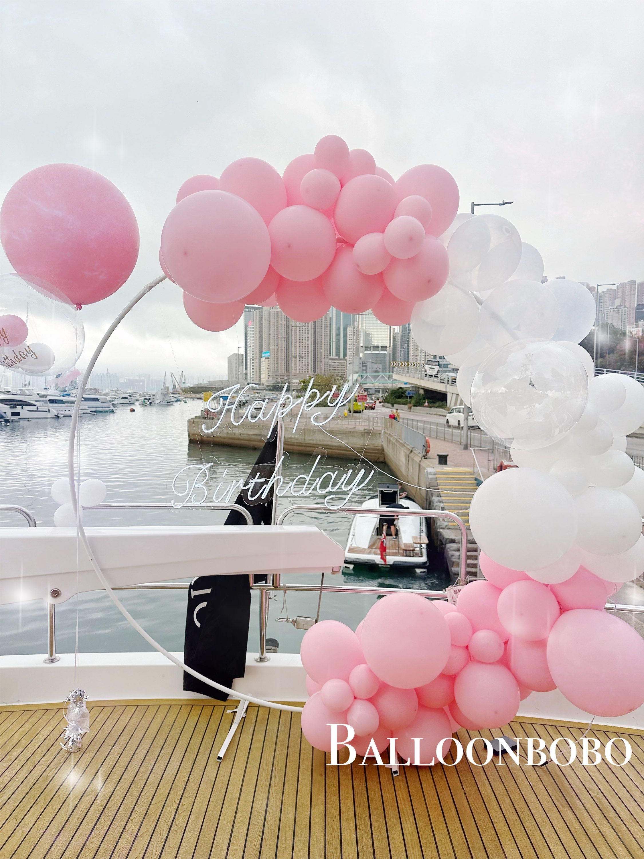 生日圓形拱門套餐