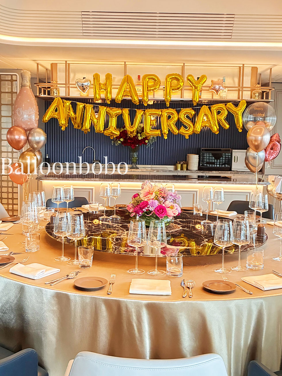 Thumbnail: Happy anniversary 氣球套裝