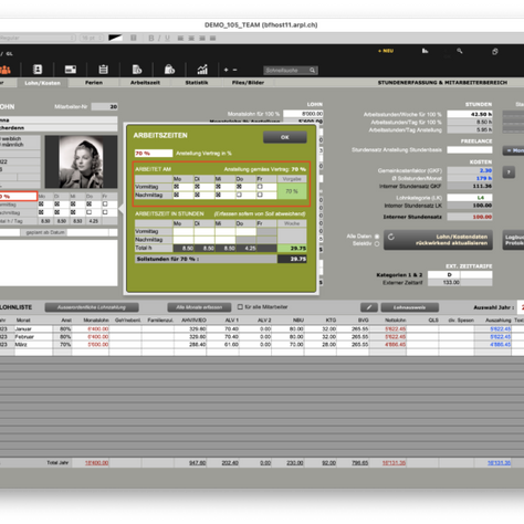 Pensumwechsel zur Monatsmitte
