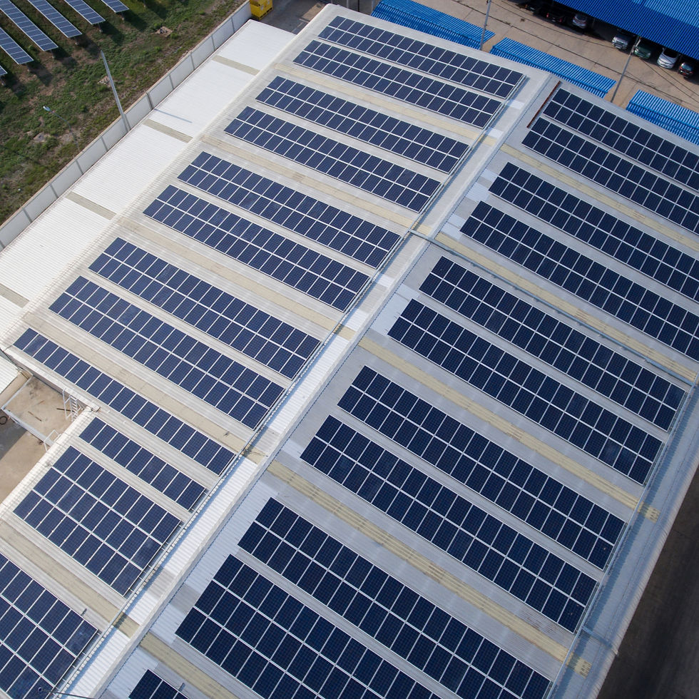 건물 옥상 태양광