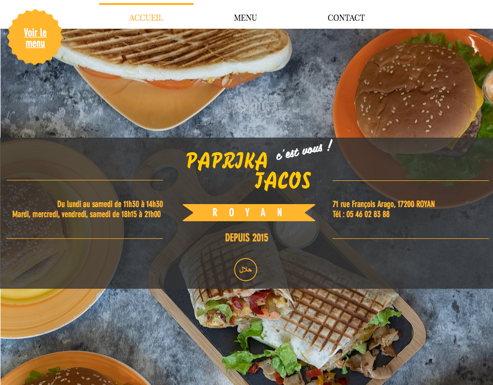 COMPOSEZ VOTRE TACOS PAPRIKA TACOS