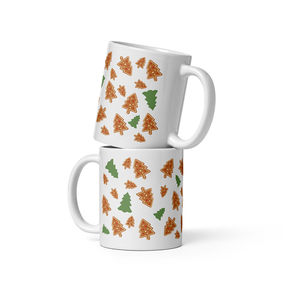 Miniatura: Chávena de Natal 11oz - Design da Porta-19