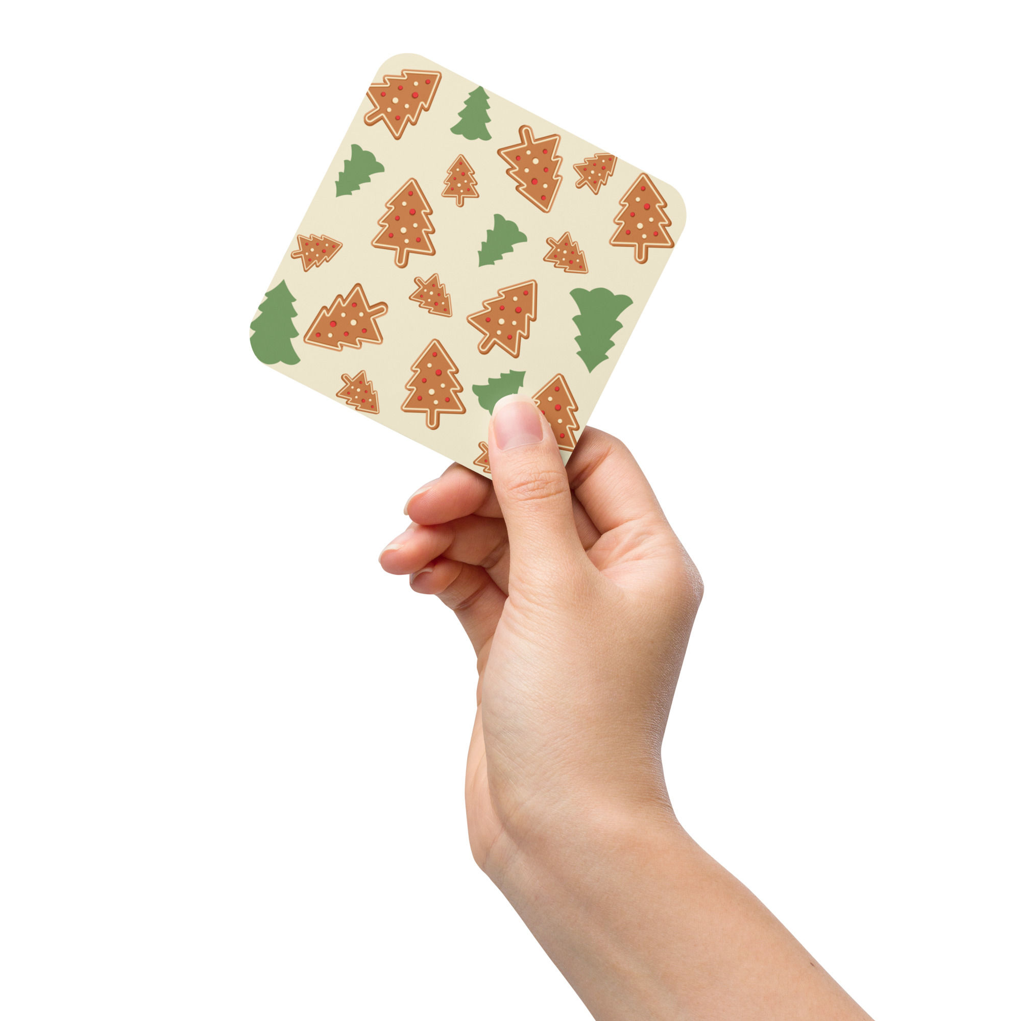 Base para copos de Natal - design da Porta-19