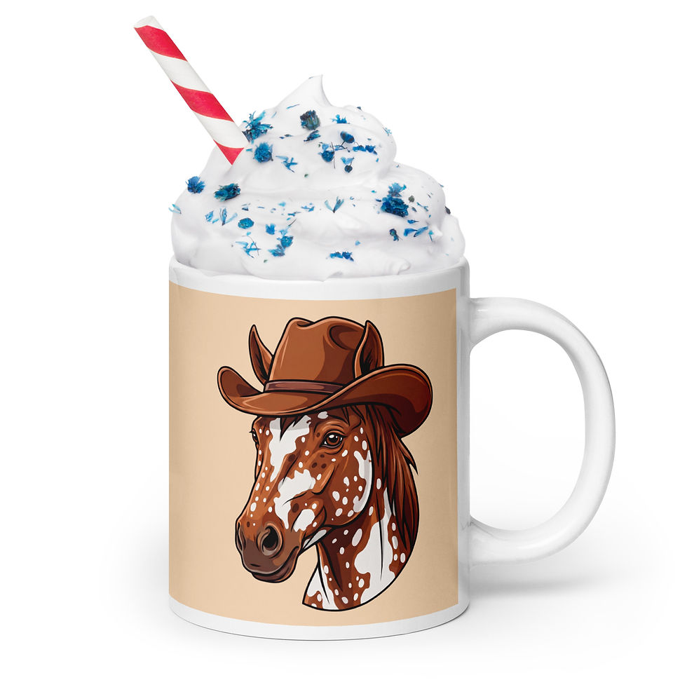 Miniatura: Caneca Cavalo Cowboy 11oz e 20oz – Porta‑19