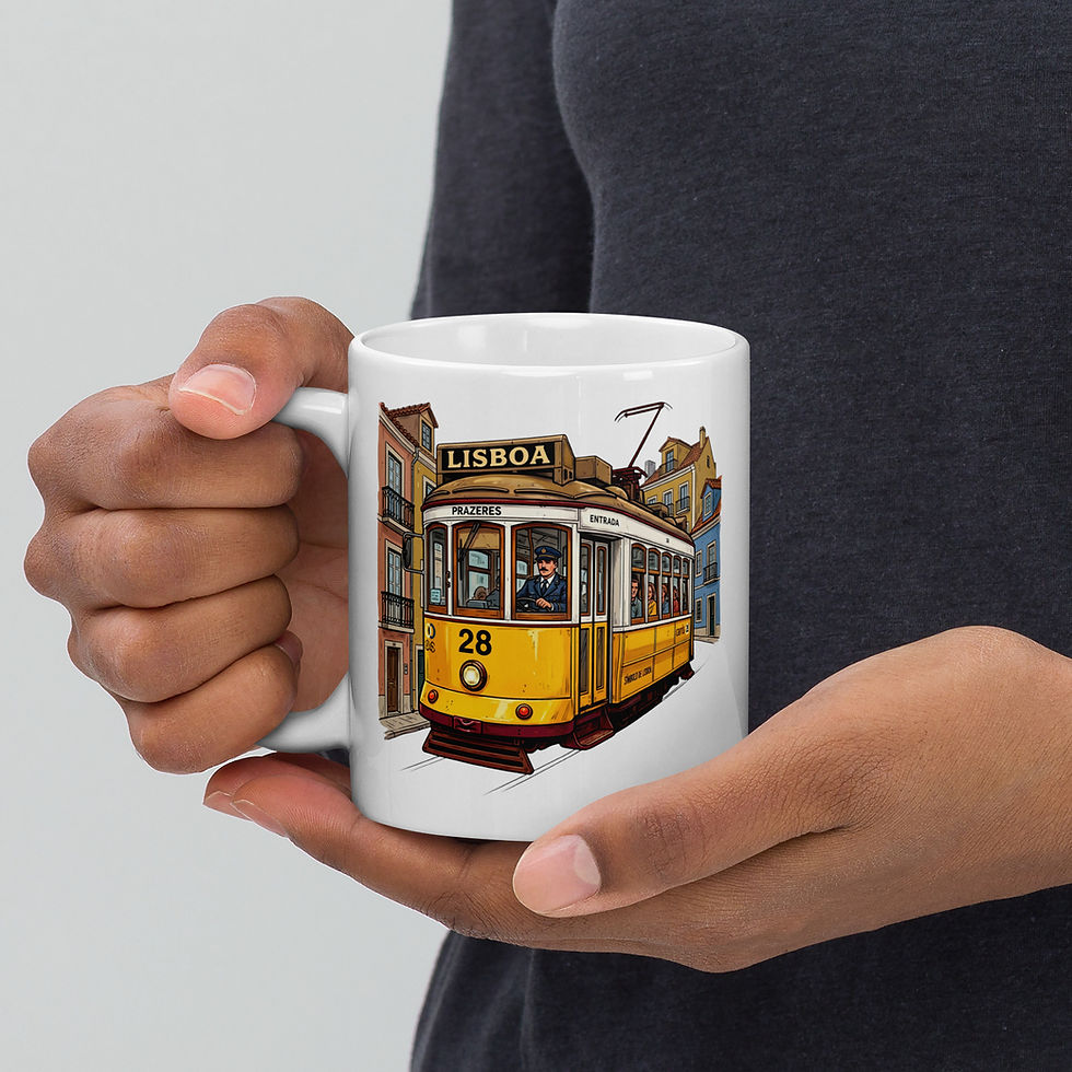 Thumbnail: ‘Lisboa’ Tram Mug, 11oz and 20oz – Porta‑19