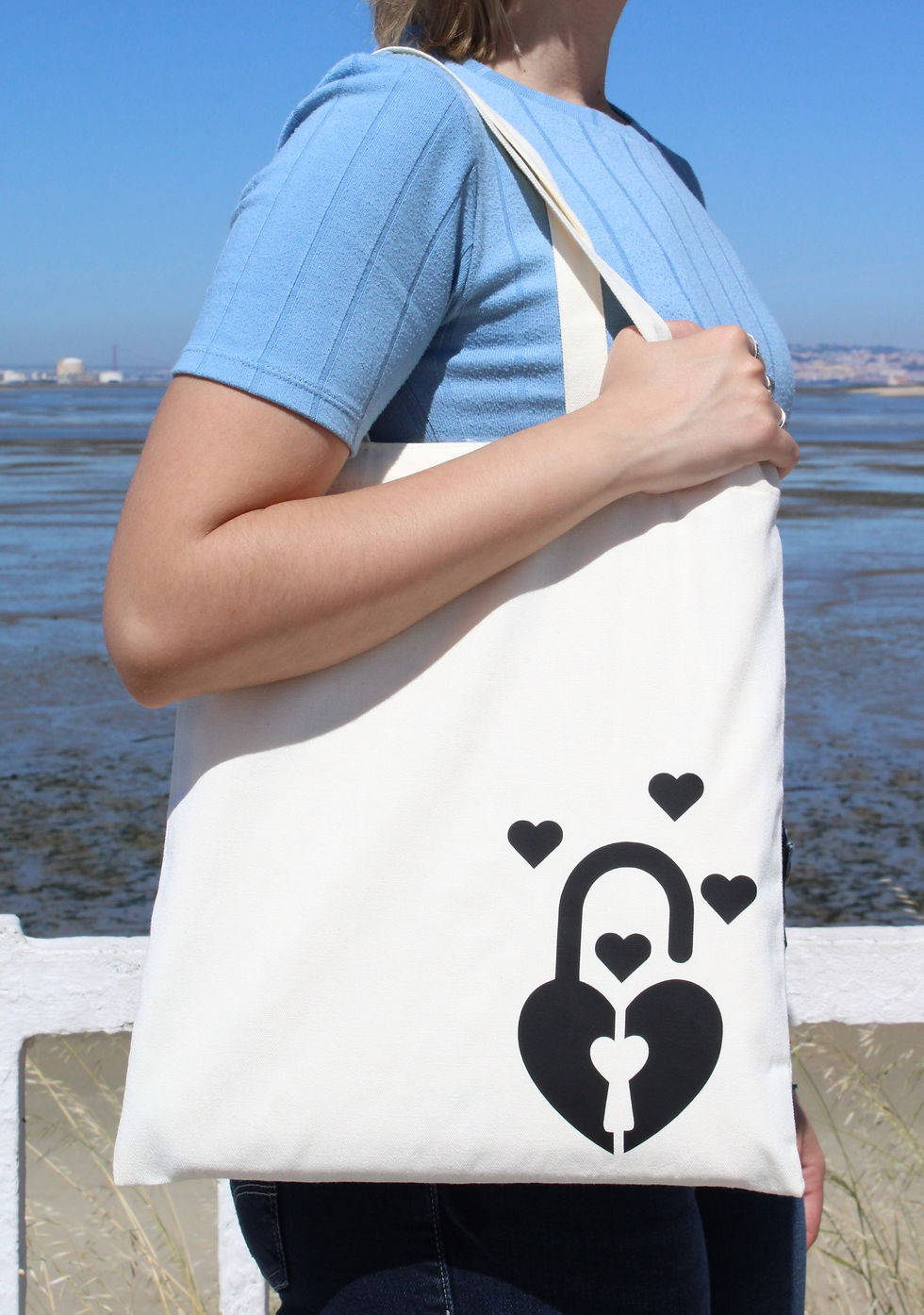 Thumbnail: "Padlock" Tote Bag