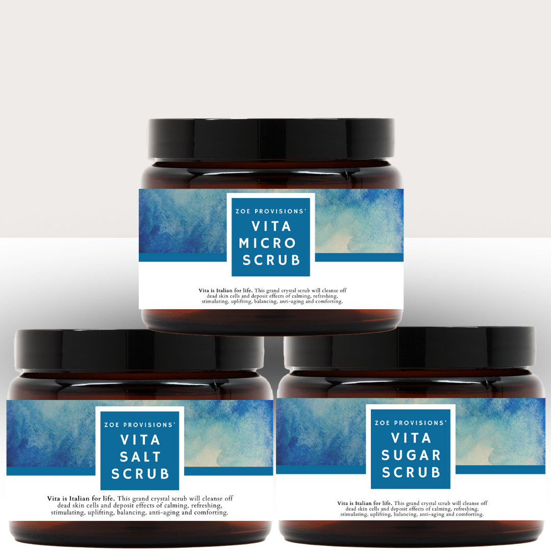 Vita Three-Step Crystal Exfoliating Trio