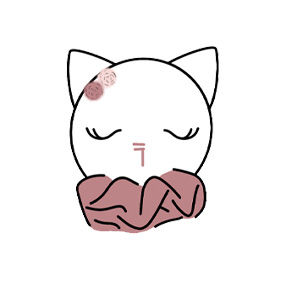Miniature : Chat yeux girly (Vieux rose)