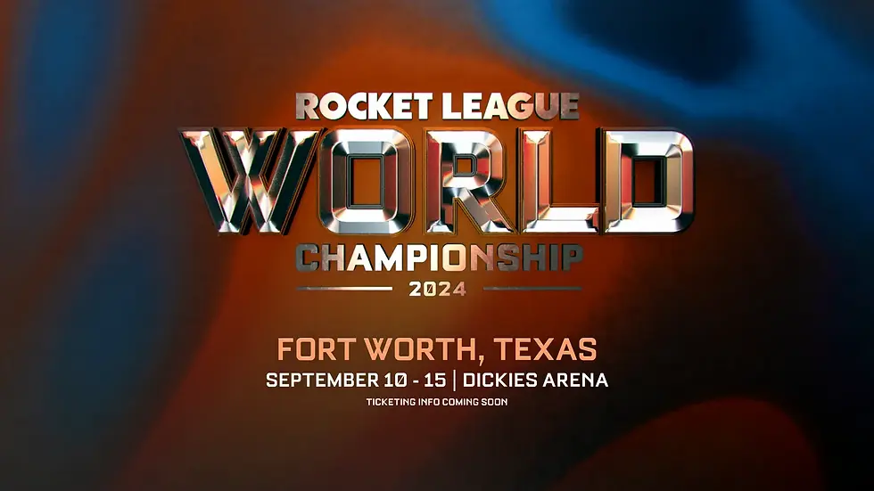 Rocket League Esports RLCS Worlds Fort Worth TX