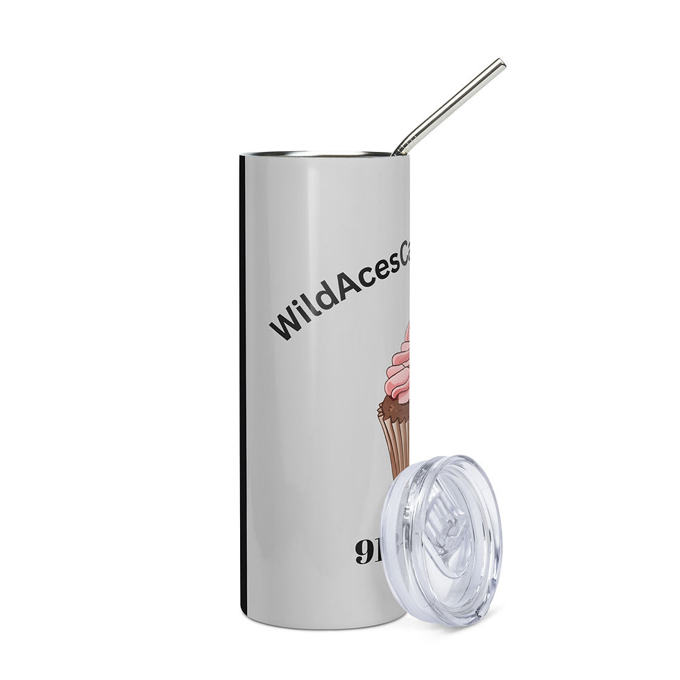 Thumbnail: Wild Aces Catering Co. - Stainless steel tumbler