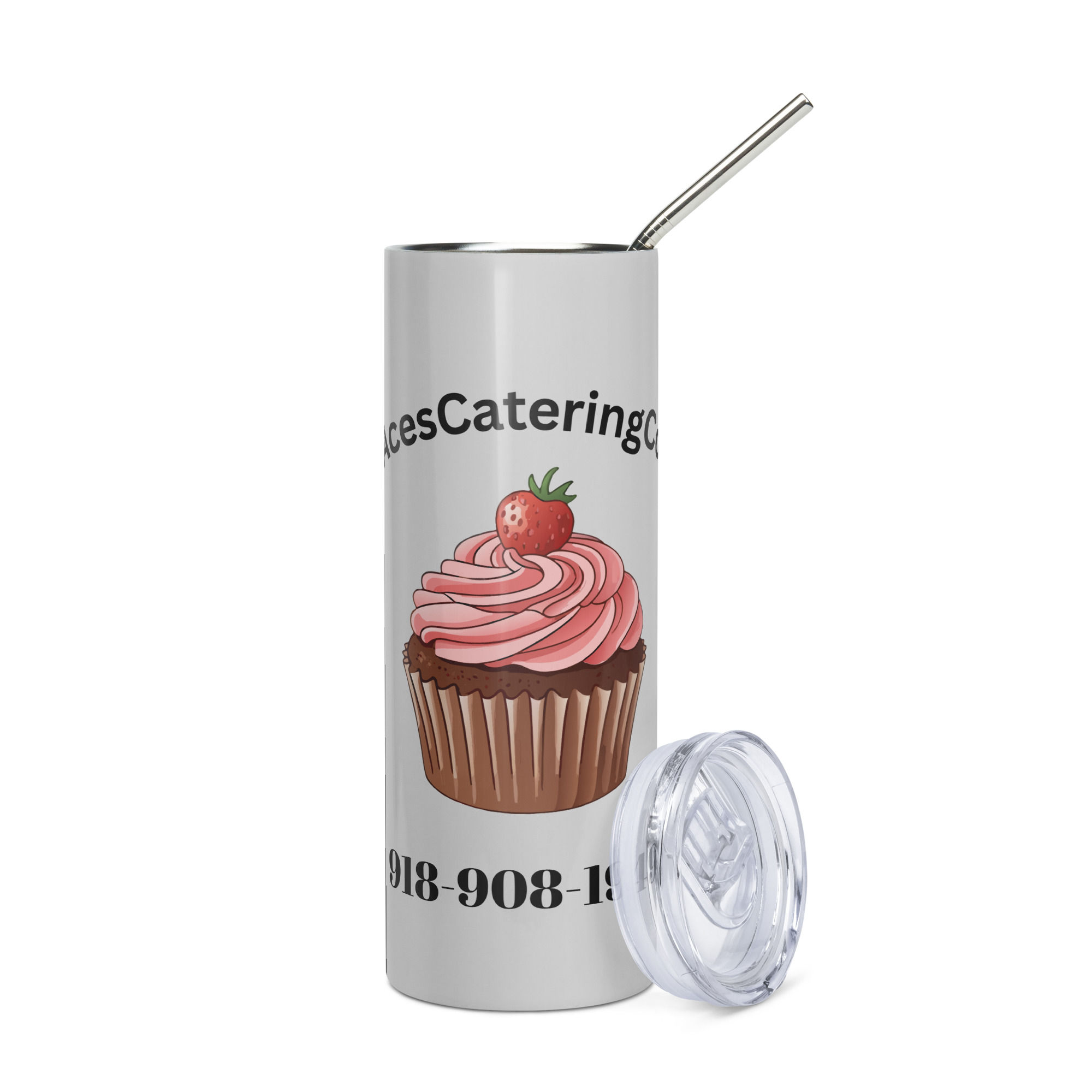 Wild Aces Catering Co. - Stainless steel tumbler