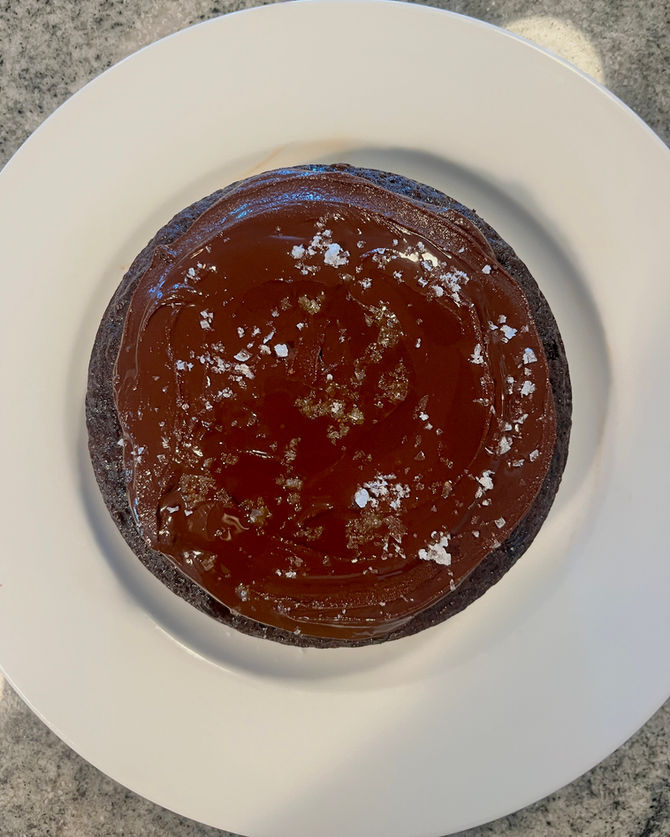 double chocolate olive oil cake of your dreams