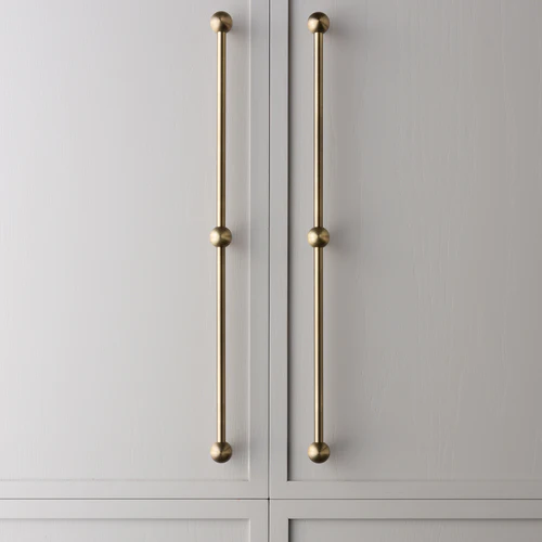 Sphere Appliance Pull Aged Brass