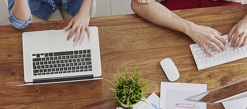 Medarbetare planera arbetet