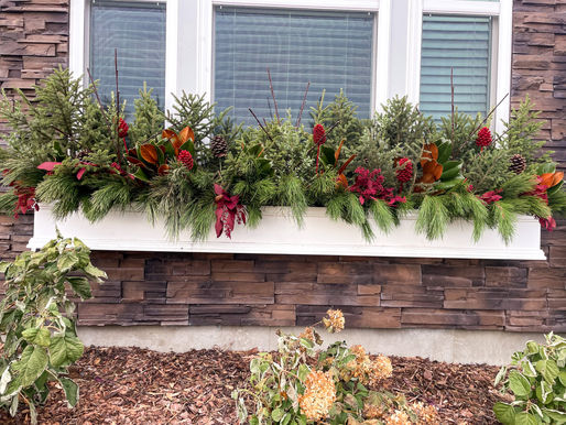 Winter Window Box