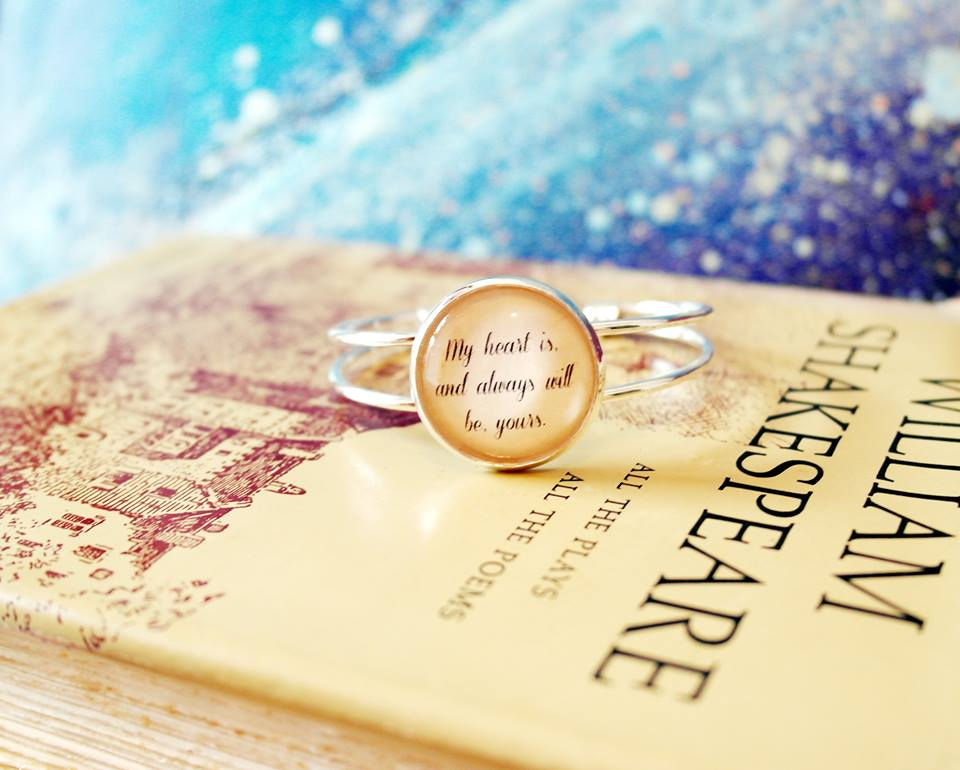 Jane Austen Sense & Sensibility Bangle