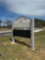 Carved Sign