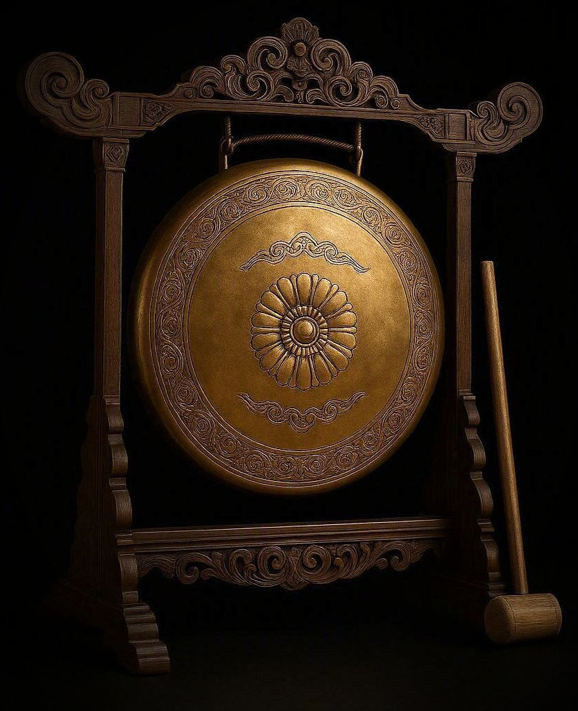 'Japanese Ceremonial Gong'