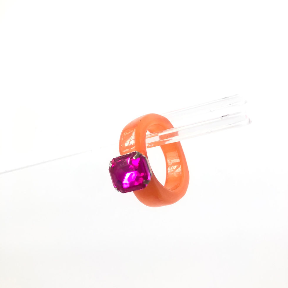 Miniatura: Anillo Chunky Rubic Mate