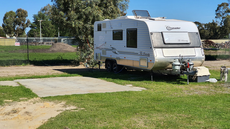 Extra Large caravan site
