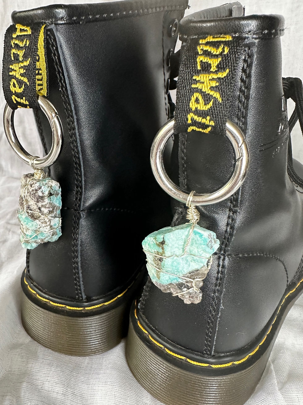 Thumbnail: Crystal Boot Charm / Shoe Charm