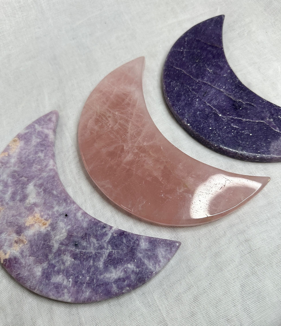 Thumbnail: Large Lepidolite Moon