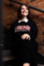 Thumbnail: Black Christian sweatshirt, living proof of a loving God graphic in red