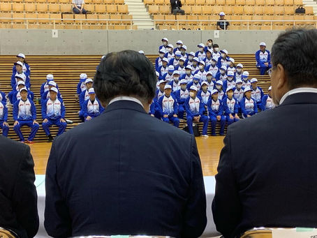【かごしま国体岡山県選手結団壮行式】