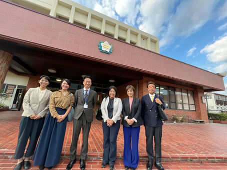 ハッピールームの調査で赤磐市立磐梨中学校へ🏫不登校になる前に、なってからも通うことができるクラスとは別の教室。