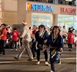 かっからか今年もみんなと踊れて良かった😃