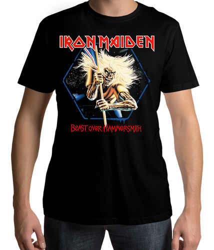 Iron Maiden Playera Beast Over Hammersmith Srsx | Meses Sin Interés