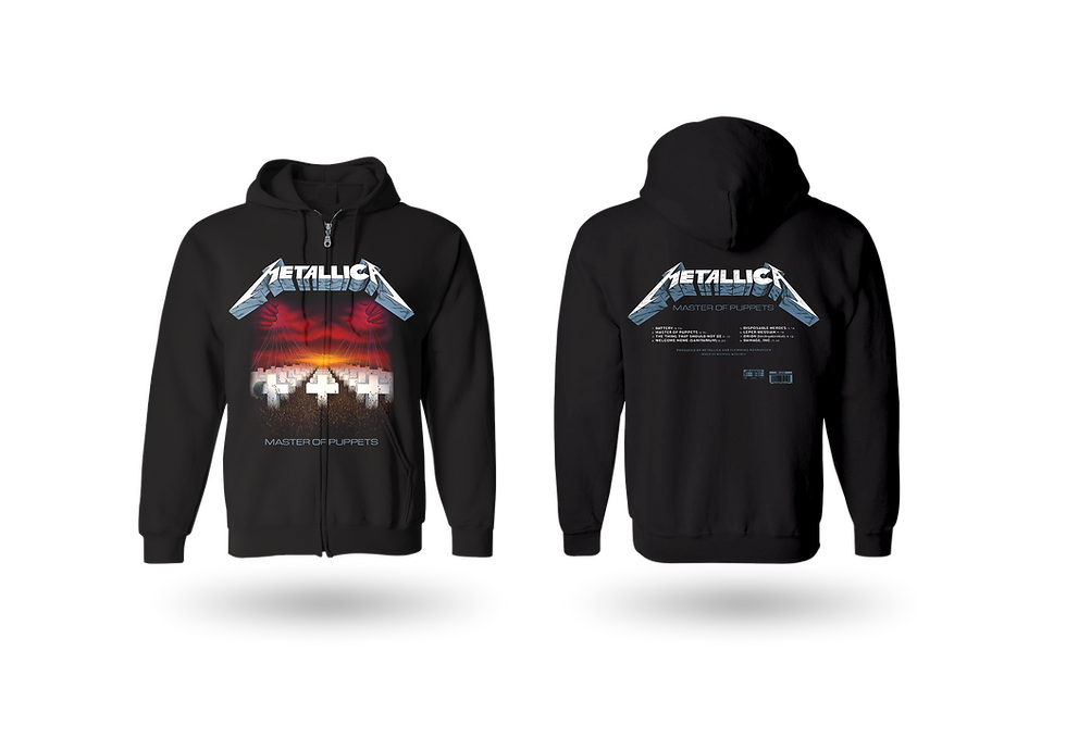 Thumbnail: Metallica - Master Of Puppets Classic (Zipper Hoodie)