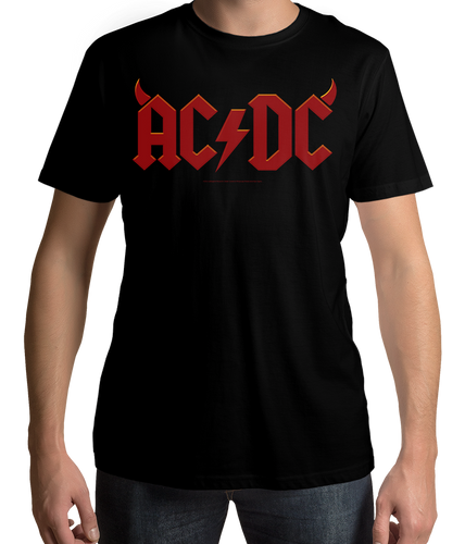 AC/DC - Logo Devil Horns | RockN'Roll Originals