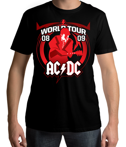 AC/DC - World Tour 08-09 Tee | RockN'Roll Originals