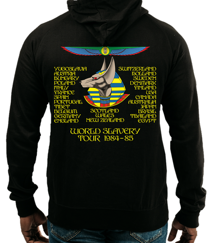 Iron Maiden - Powerslave World Slavery Tour (Hoodie) | RockN'Roll