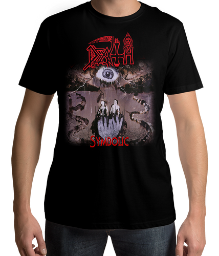 【レア】Death 「Symbolic」 Tシャツ　メンバー　サイン入　Lサイズ Death - Symbolic | RockN'Roll Originals