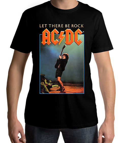 AC/DC - Let There Be Rock Classic Tee (Jumbo Print) | RockN'Roll