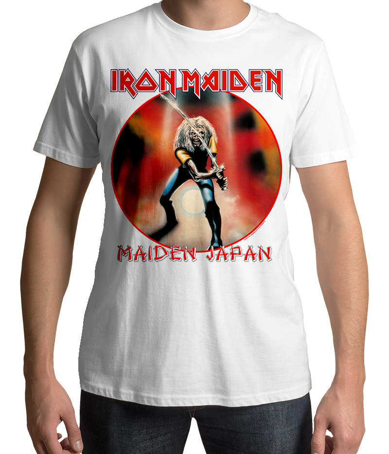 iron maiden maiden japan shirt