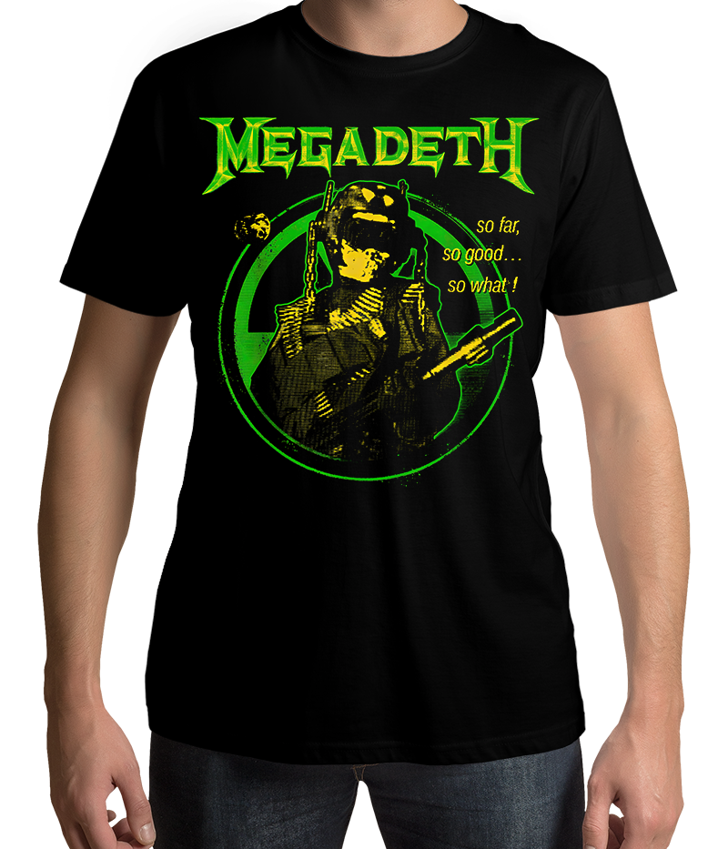 Megadeth - So Far, So Good, So What Hi-Con Tee