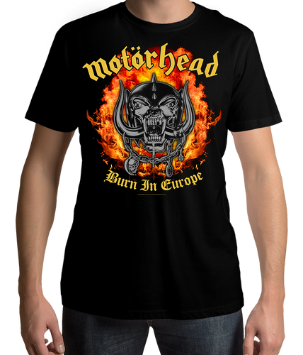 Motorhead - Burn In Europe 2010 Tour T 