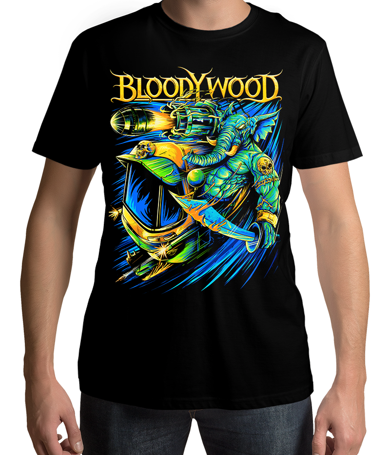 Bloodywood 来日公演Tシャツ XXL BLOODYWOOD Tシャツ XL ブラック - メルカリ