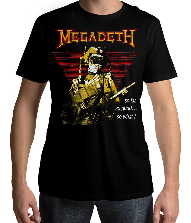 Megadeth - So Far, So Good, So What Triangle Tee