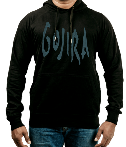 Gojira Sweat-Shirt à Capuche Fortitude Faces - Logo Band Officiel Homme - Noir
