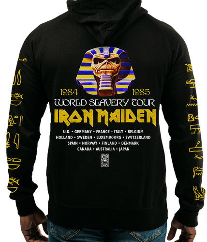 Iron Maiden - World Slavery Tour IM50 (Zipper Hoodie) | RockN'Roll