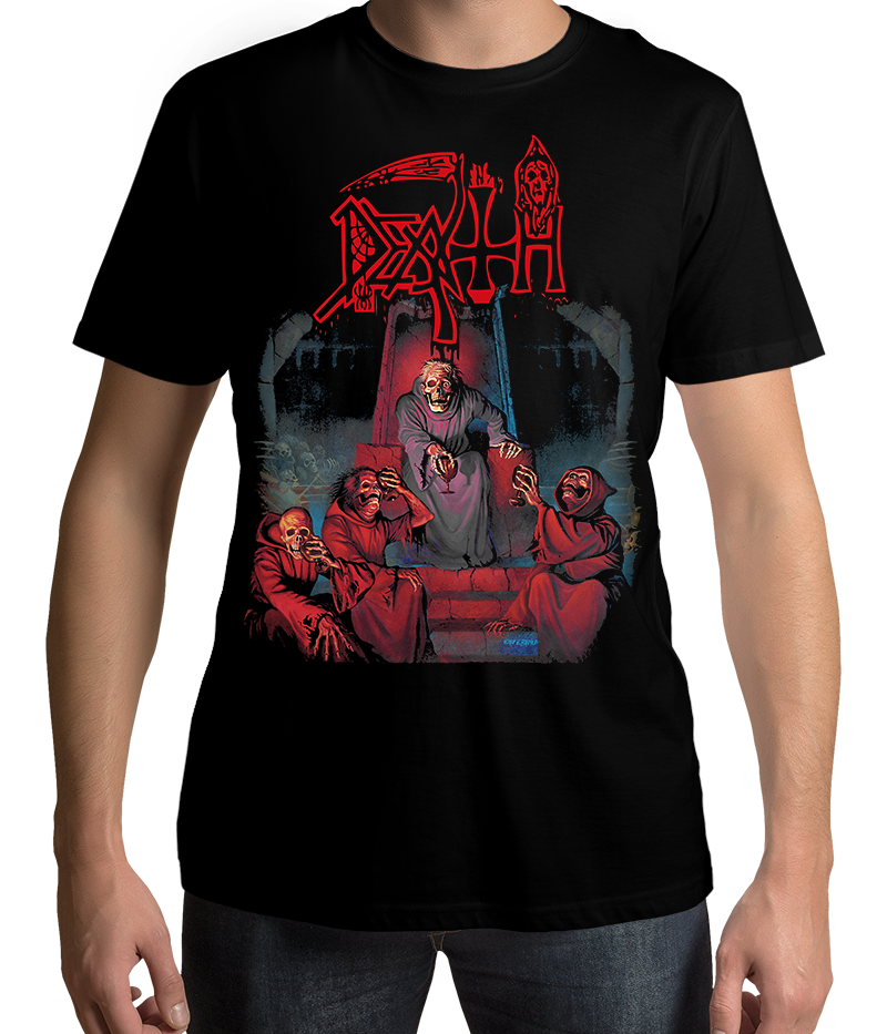 Death - Scream Bloody Gore Skull Tee (Jumbo Print)
