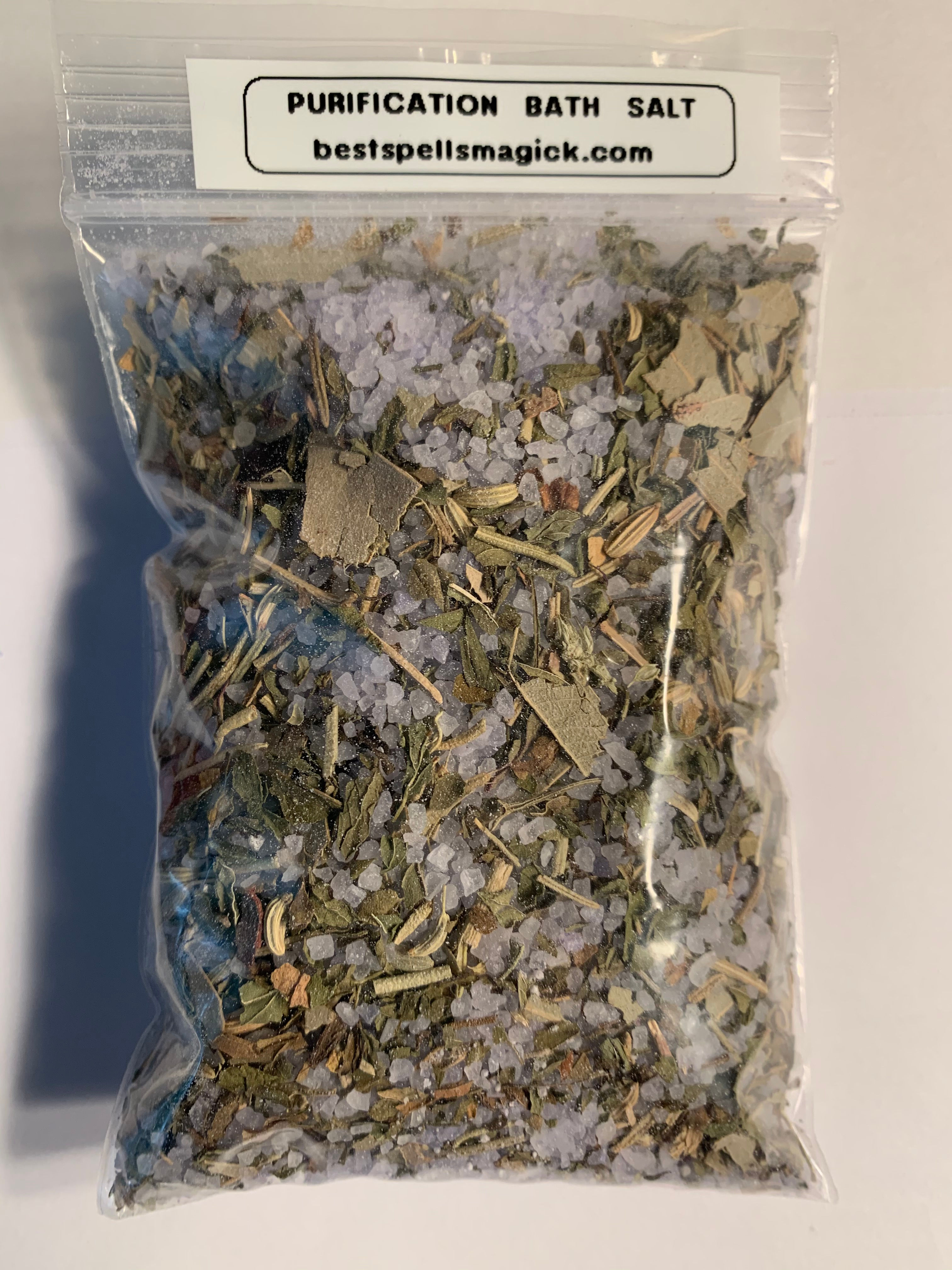 PURIFICATION Energy Clearing Herbal Bath Salts