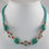 Thumbnail: "Antoinette"Turquoise Alaqueca 18"L Necklace